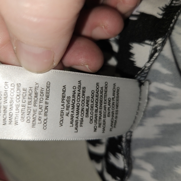 Valerie Stevens Womans Maxi Black/White Skirt Size Xl - Picture 12 of 12